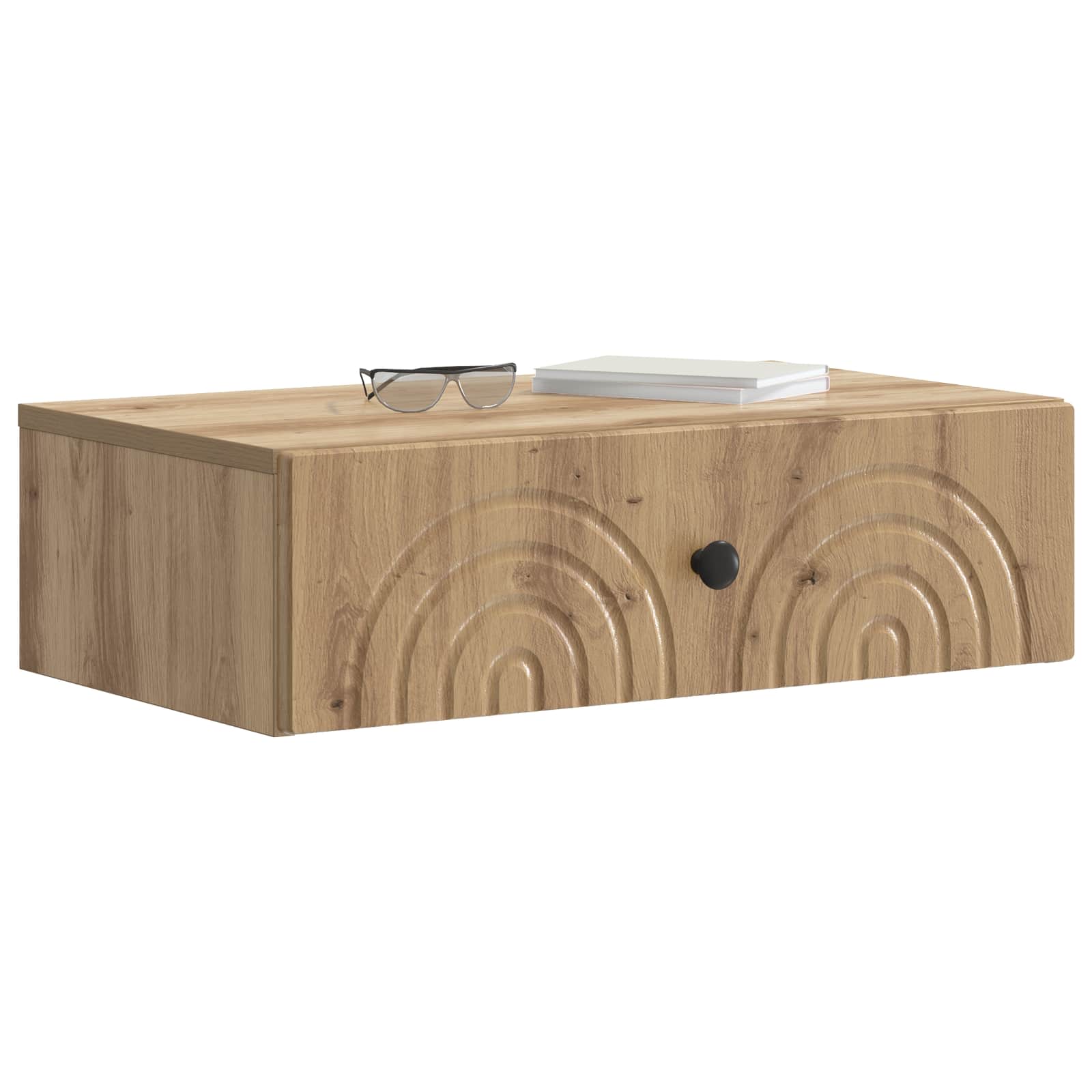 Væghængt Sideskab Artisan-eg 59 x 34,5 x 17 cm Konstrueret træ