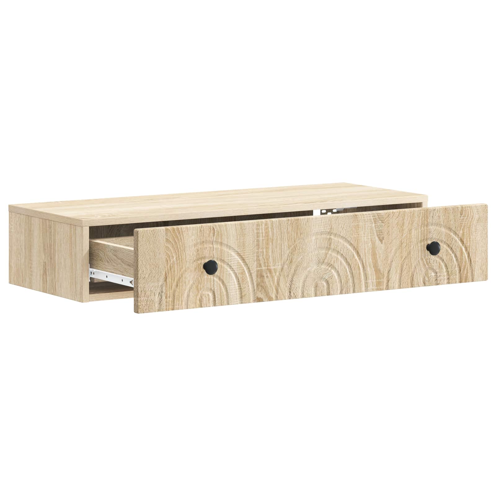 Væghængt Sideskab Sonoma-eg 87,5 x 34,5 x 17 cm Konstrueret træ