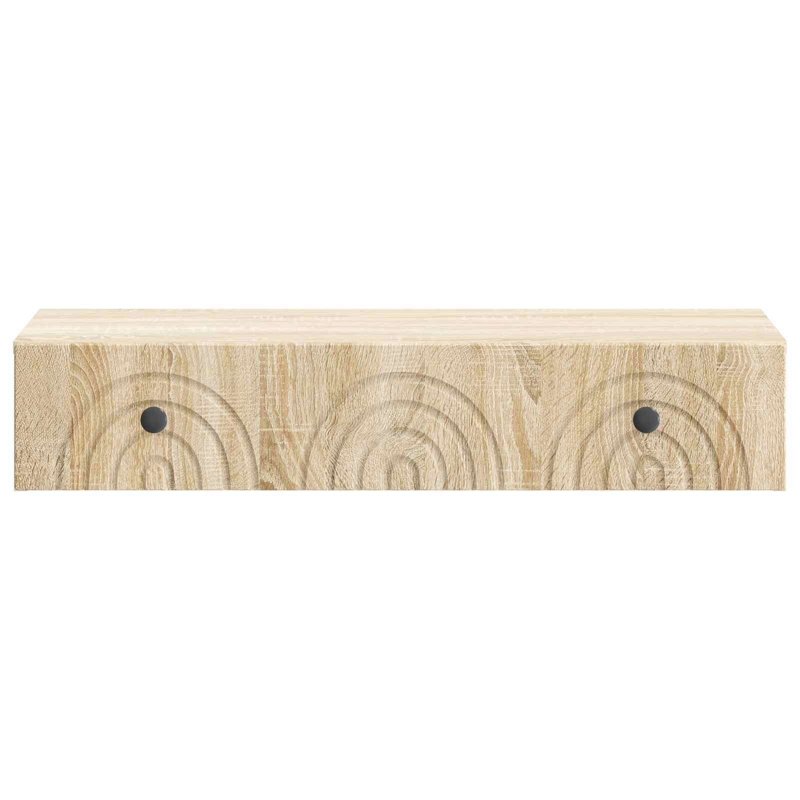 Væghængt Sideskab Sonoma-eg 87,5 x 34,5 x 17 cm Konstrueret træ