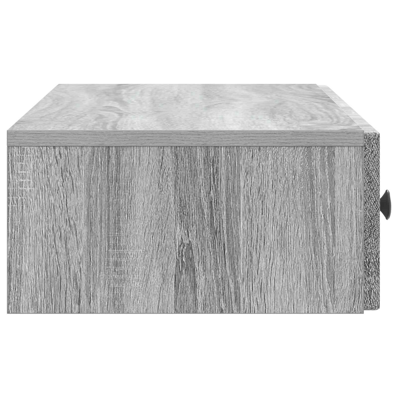 Væghængt Sideskab Grå sonoma-eg 87,5 x 34,5 x 17 cm