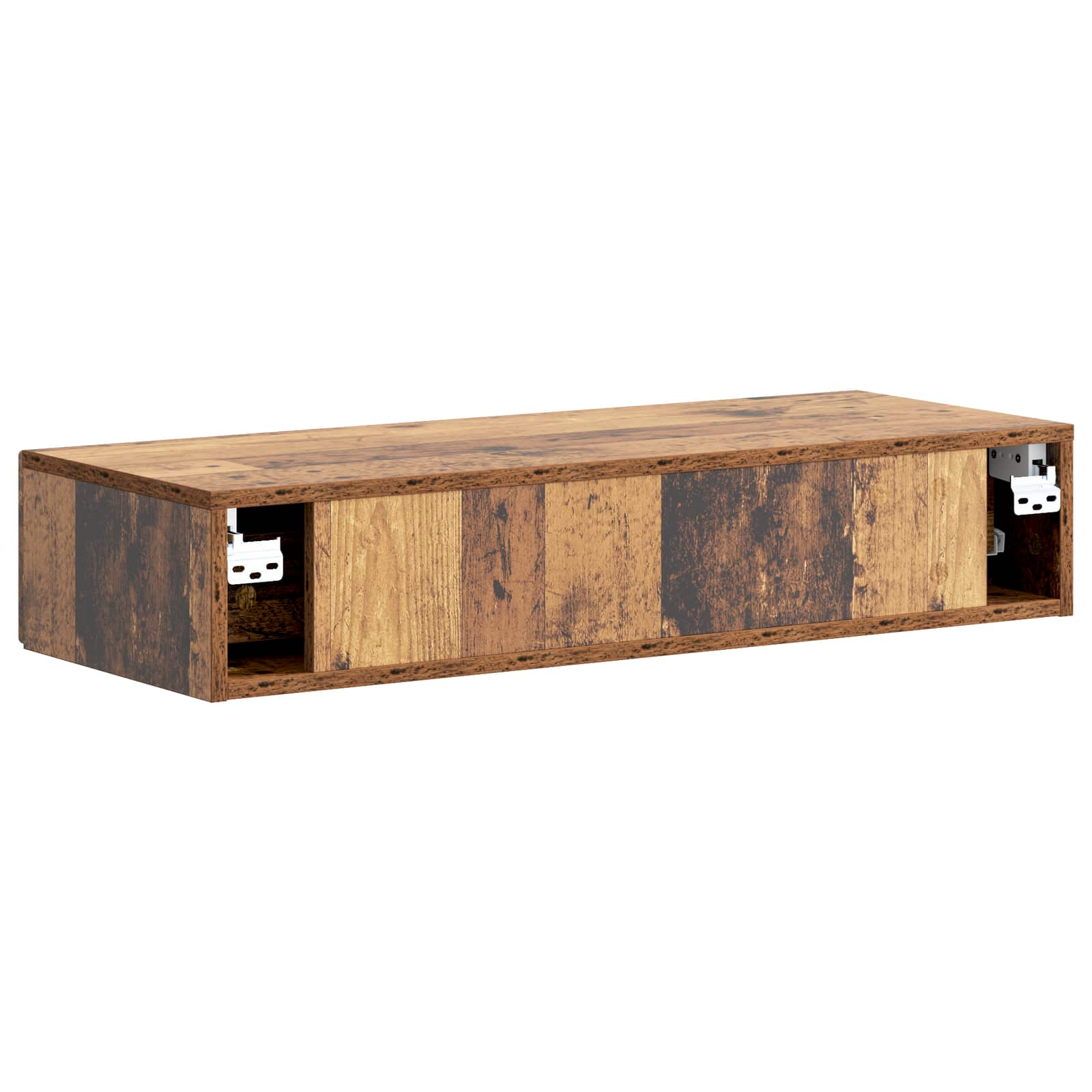 Væghængt Sideskab Gammelt træ 87,5 x 34,5 x 17 cm