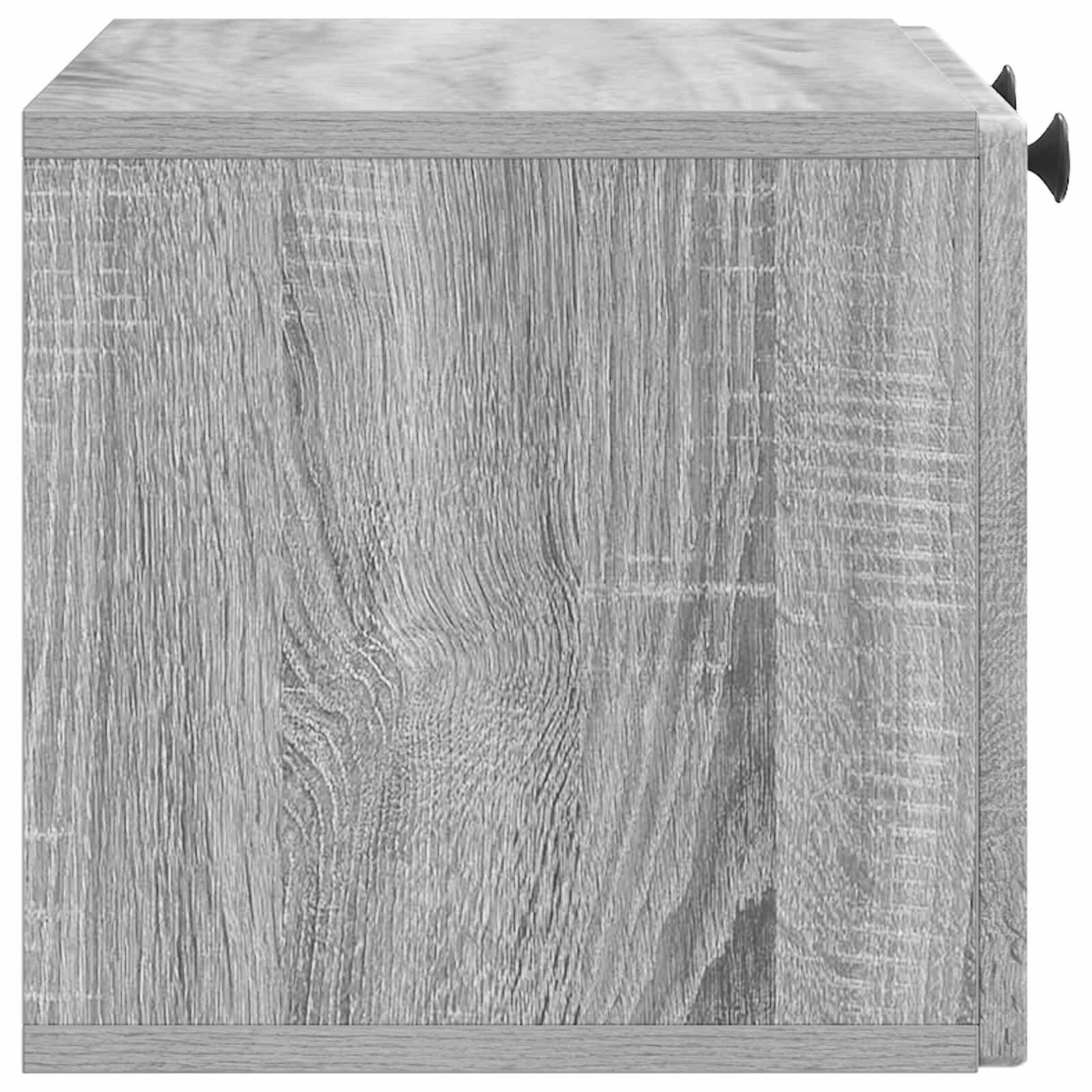 Væghængt TV-skab Vægmonteret Grå sonoma-eg 59,5 x 31 x 30 cm