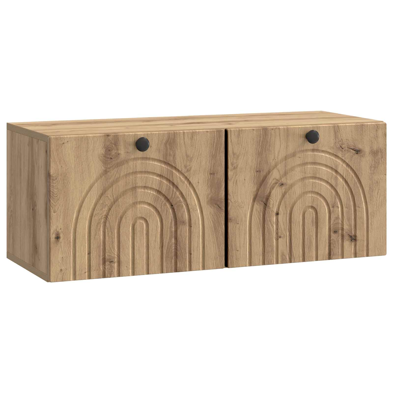 Væghængt TV-skab Artisan-eg 78,5 x 31 x 30 cm Konstrueret træ