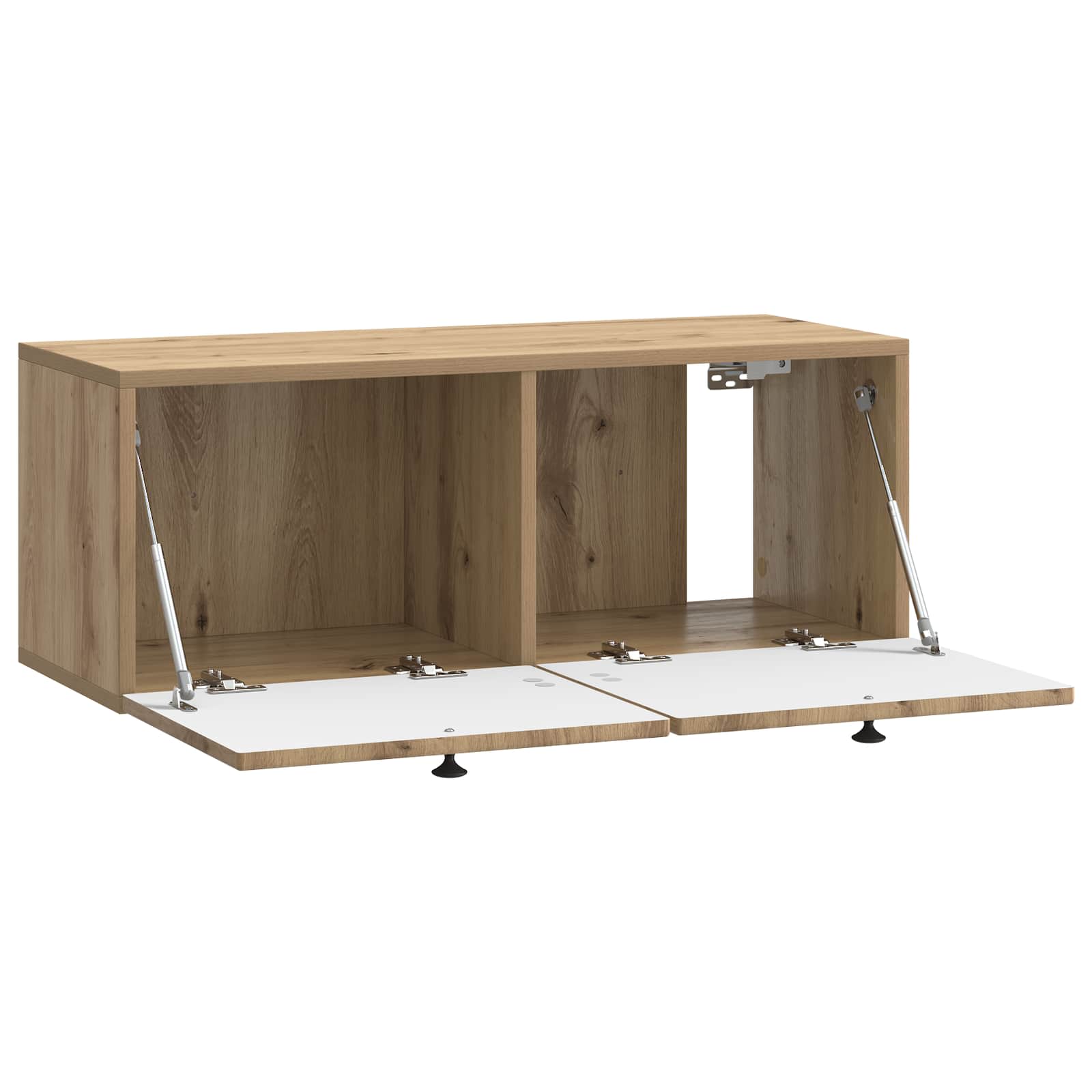 Væghængt TV-skab Artisan-eg 78,5 x 31 x 30 cm Konstrueret træ