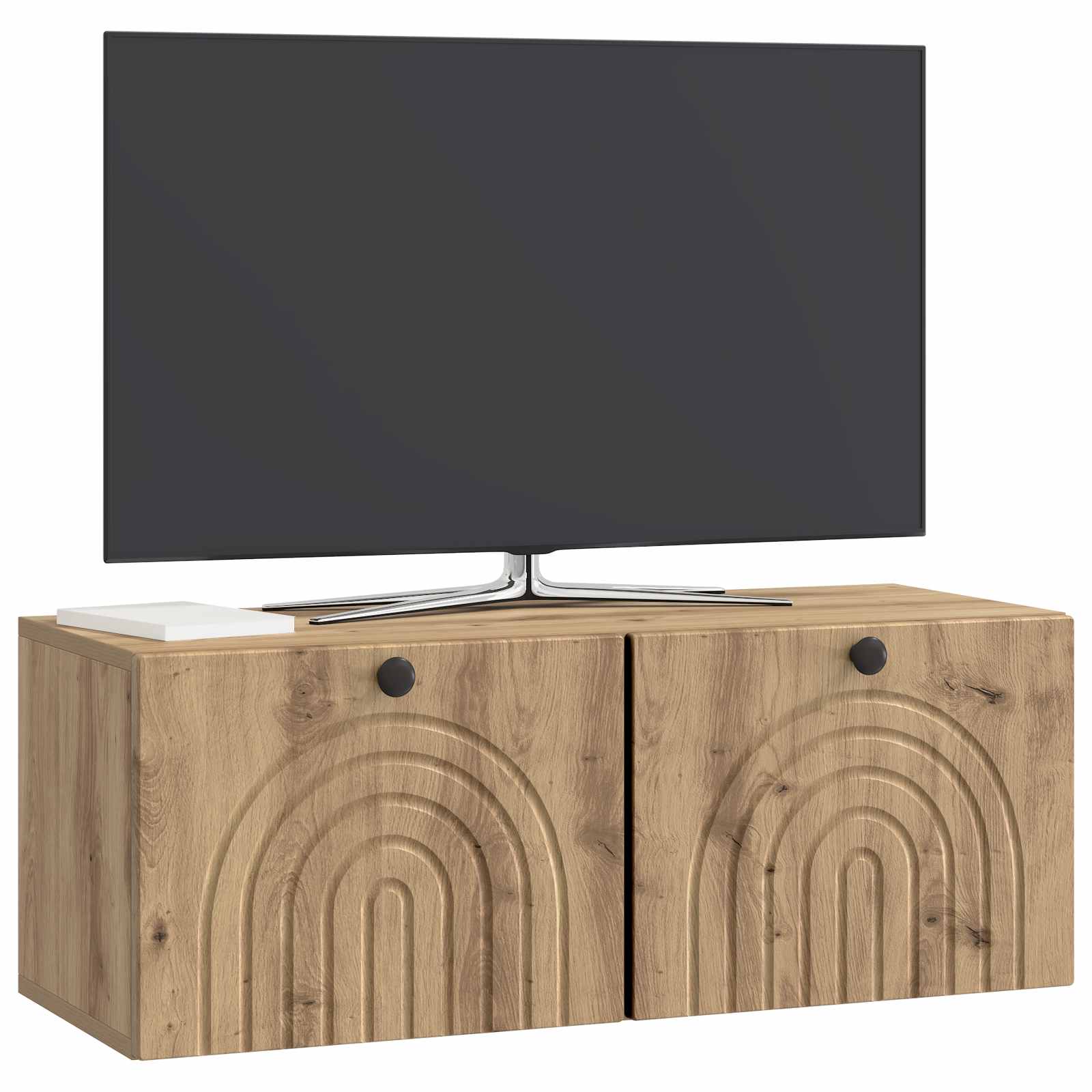 Væghængt TV-skab Artisan-eg 78,5 x 31 x 30 cm Konstrueret træ