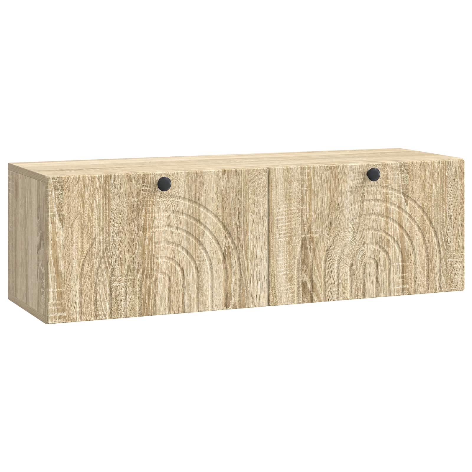 Væghængt TV-skab Sonoma-eg 98 x 31 x 30 cm Konstrueret træ