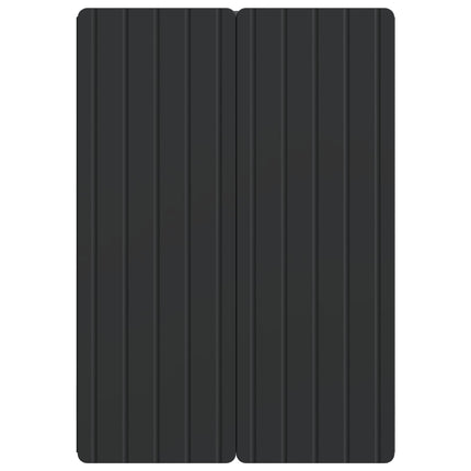 Vægmonteret skab Sort 66 x 34,5 x 92 cm Konstrueret træ