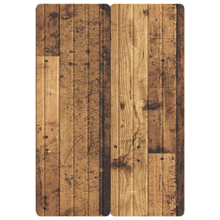 Vægmonteret skab Gammelt træ 66 x 34,5 x 92 cm Konstrueret træ