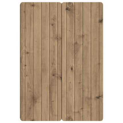Vægmonteret skab 66 x 34,5 x 92 cm Konstrueret træ Artisan-eg