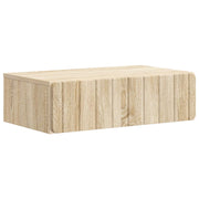 Væghængt Sideskab Sonoma-eg 59 x 34,5 x 17 cm Konstrueret træ