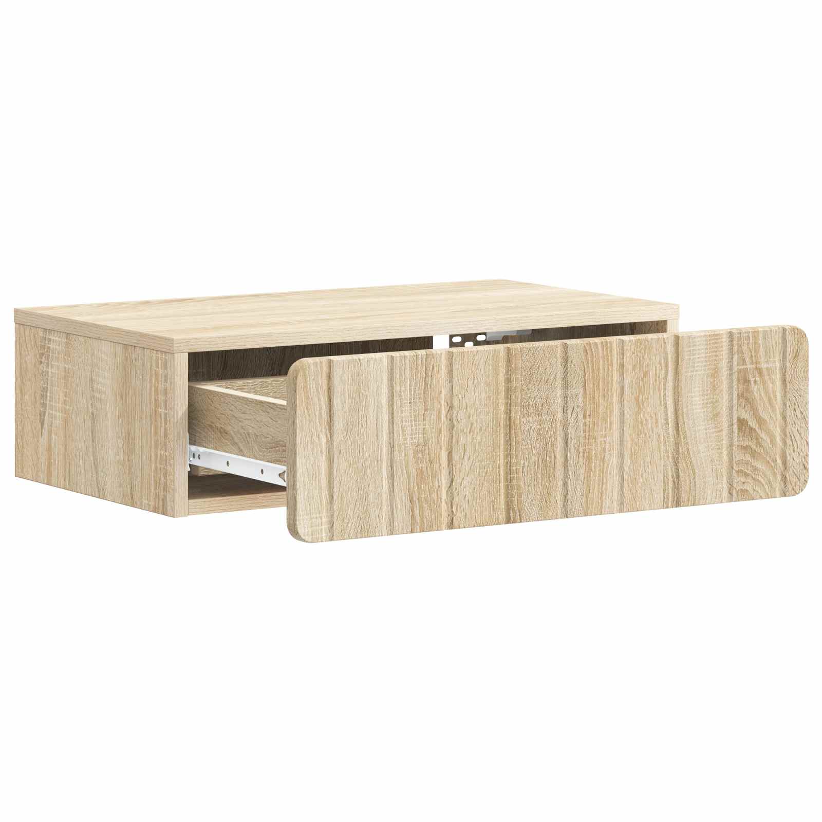 Væghængt Sideskab Sonoma-eg 59 x 34,5 x 17 cm Konstrueret træ