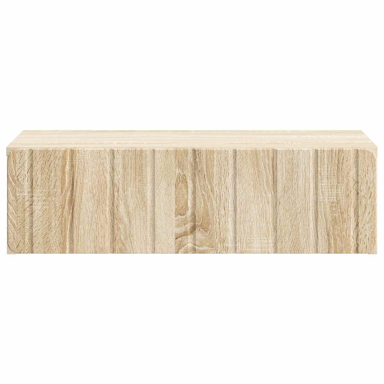 Væghængt Sideskab Sonoma-eg 59 x 34,5 x 17 cm Konstrueret træ
