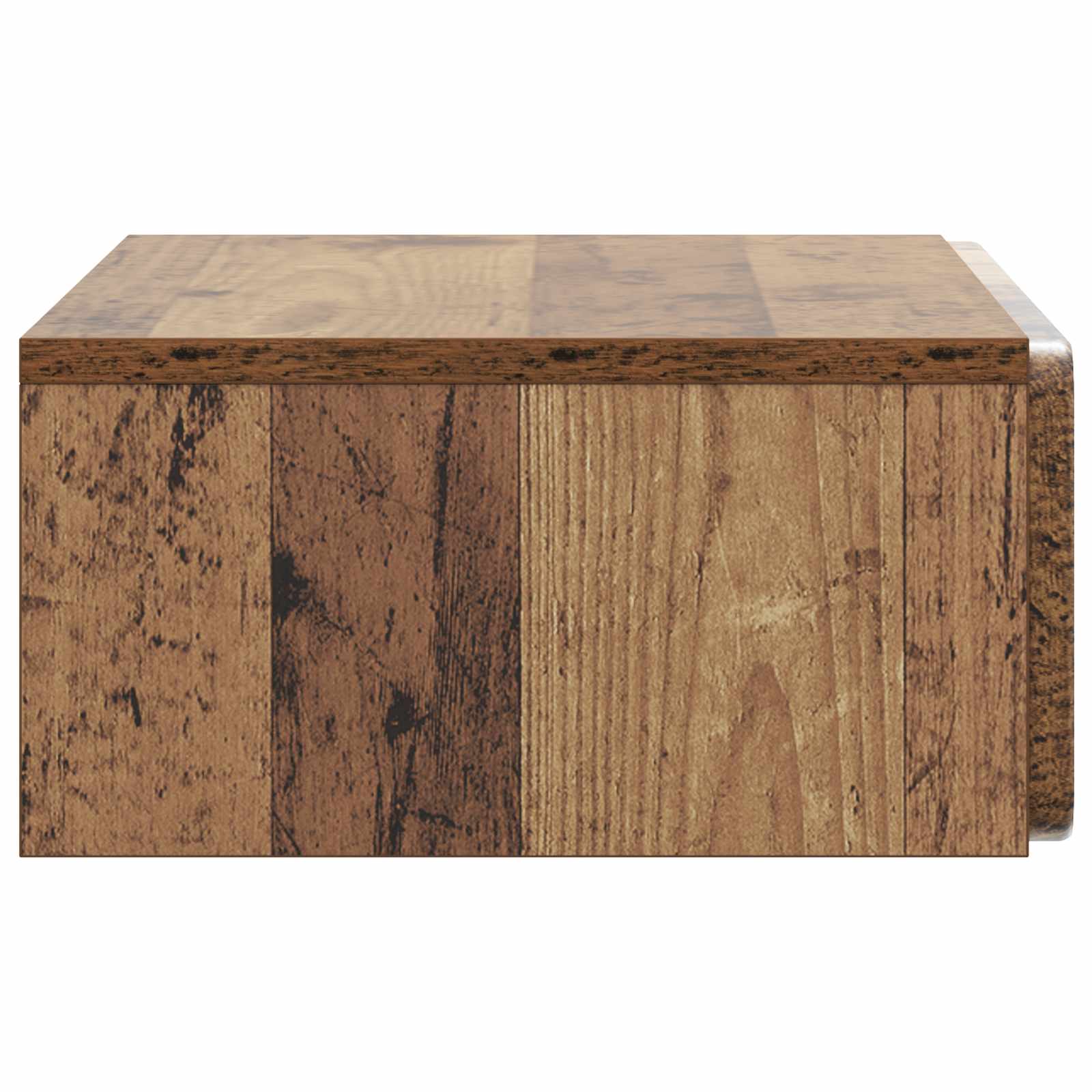 Væghængt Sideskab Gammelt træ 59 x 34,5 x 17 cm Konstrueret træ