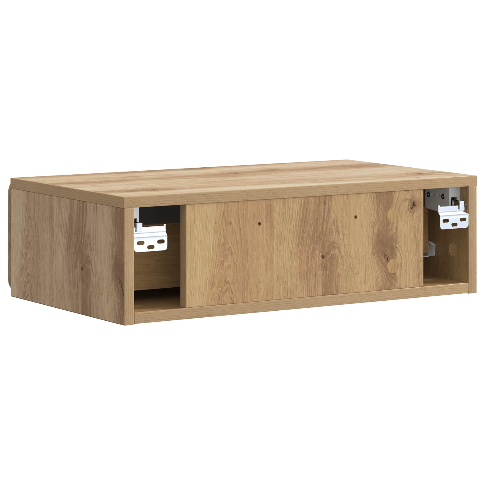 Væghængt Sideskab Artisan-eg 59 x 34,5 x 17 cm Konstrueret træ