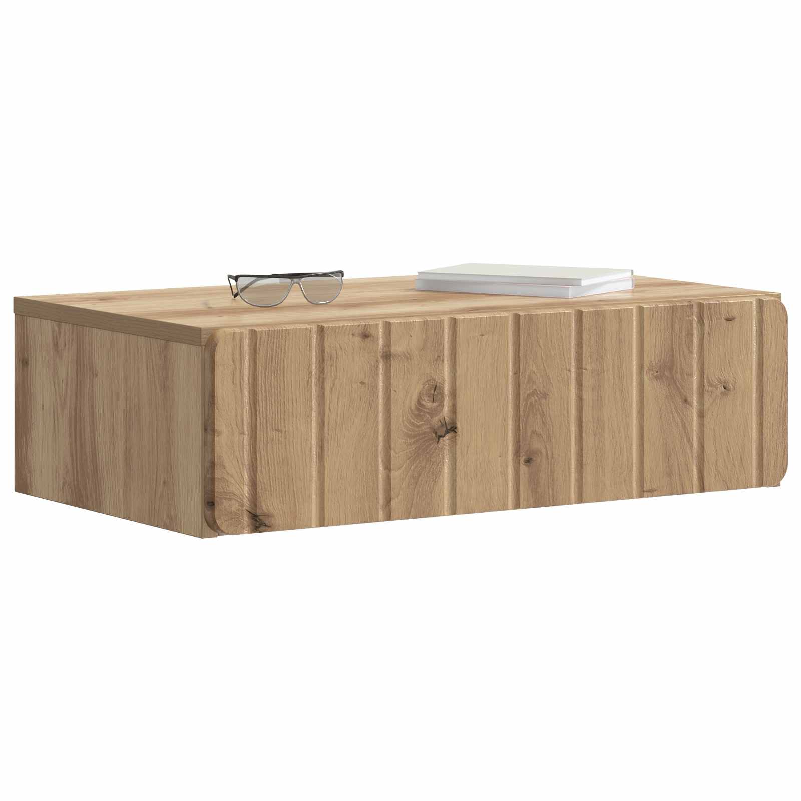 Væghængt Sideskab Artisan-eg 59 x 34,5 x 17 cm Konstrueret træ
