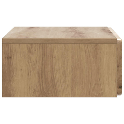Væghængt Sideskab 59 x 34,5 x 17 cm Konstrueret træ Artisan-eg