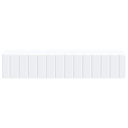 Væghængt Sideskab Hvid 87,5 x 34,5 x 17 cm Konstrueret træ