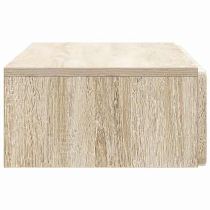 Væghængt Sideskab Sonoma-eg 87,5 x 34,5 x 17 cm Konstrueret træ