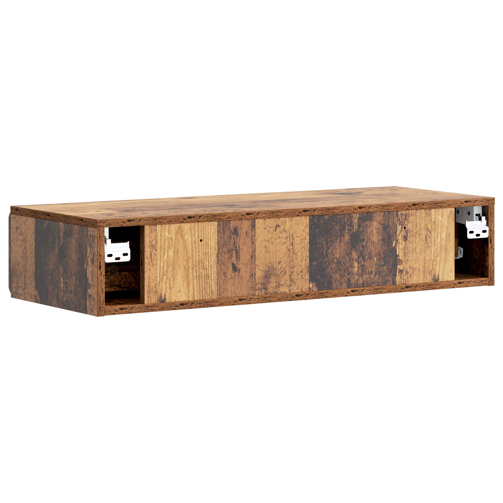 Væghængt Sideskab Gammelt træ 87,5 x 34,5 x 17 cm