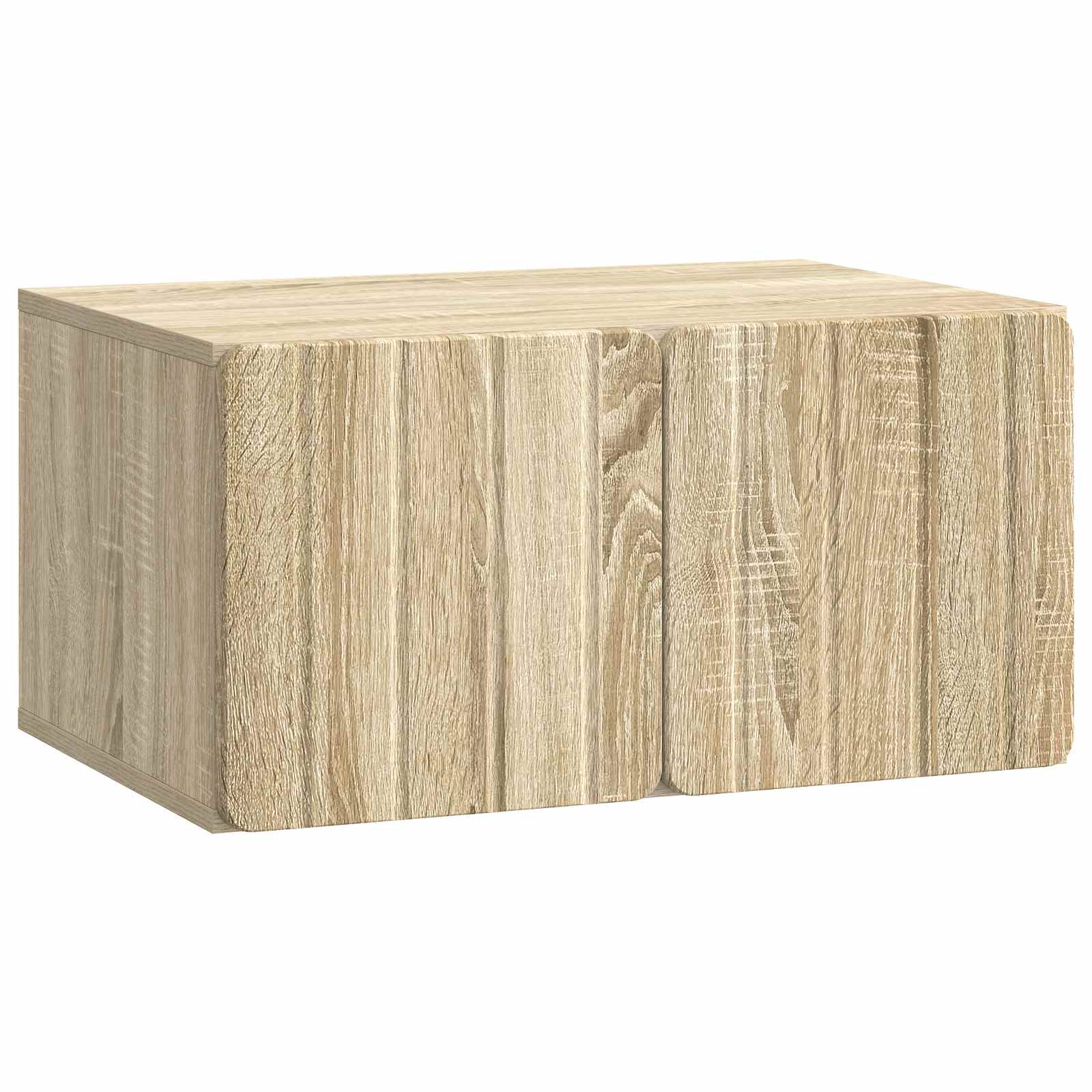 Væghængt TV-skab Sonoma-eg 59,5 x 41 x 30 cm Konstrueret træ