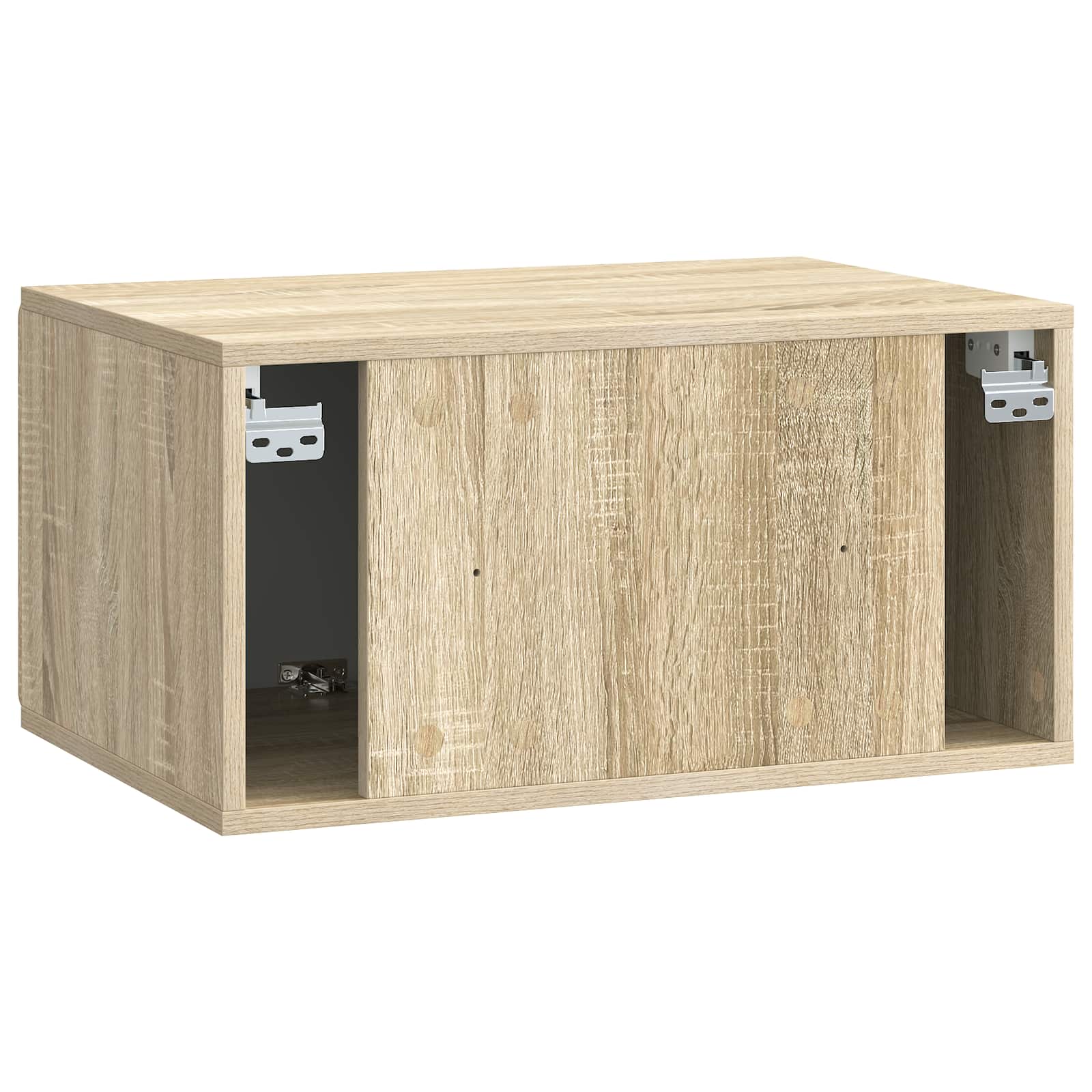 Væghængt TV-skab Sonoma-eg 59,5 x 41 x 30 cm Konstrueret træ