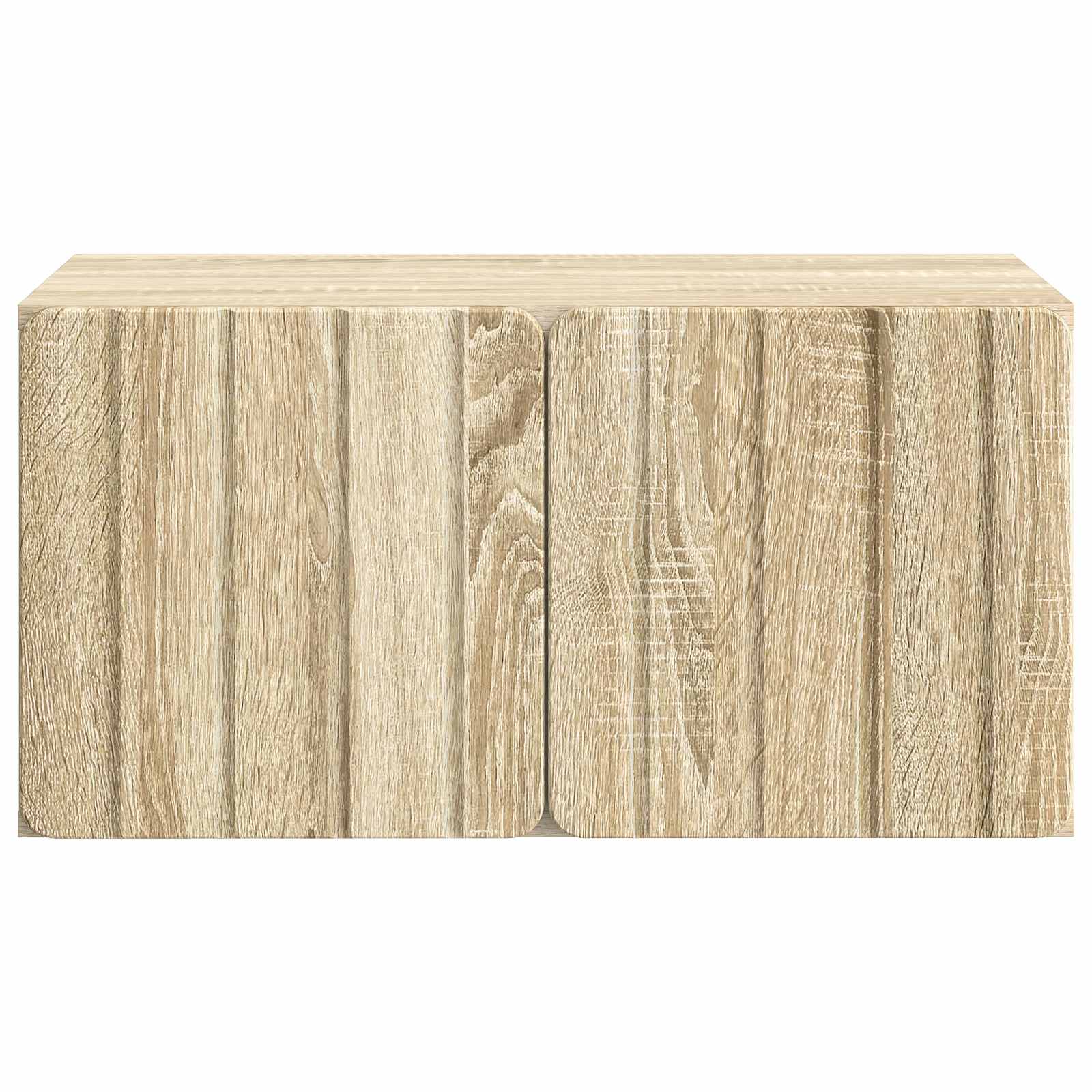 Væghængt TV-skab Sonoma-eg 59,5 x 41 x 30 cm Konstrueret træ