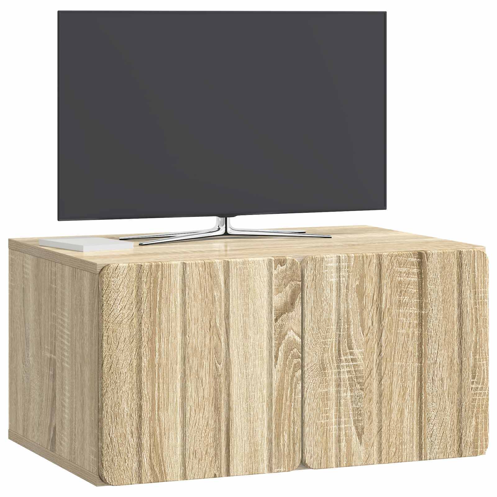 Væghængt TV-skab Sonoma-eg 59,5 x 41 x 30 cm Konstrueret træ