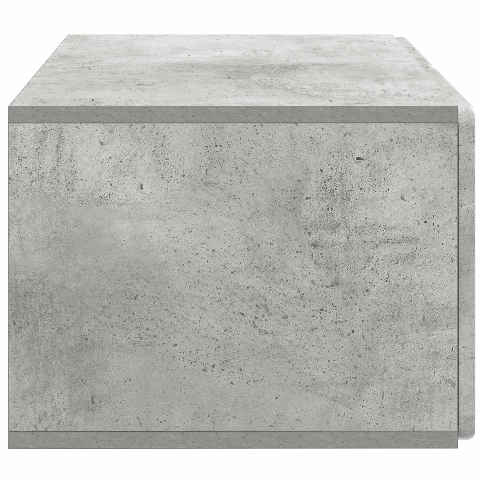 Væghængt TV-skab Betongrå 59,5 x 41 x 30 cm Konstrueret træ