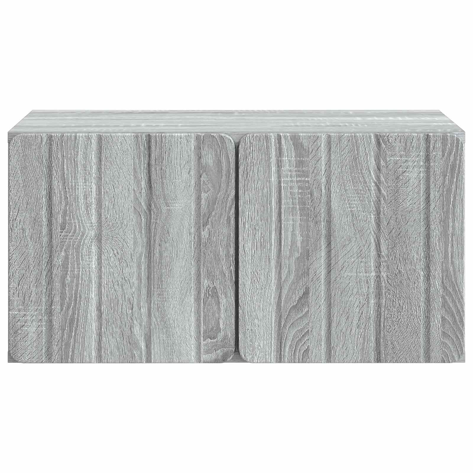 Væghængt TV-skab Vægmonteret Grå sonoma-eg 59,5 x 41 x 30 cm