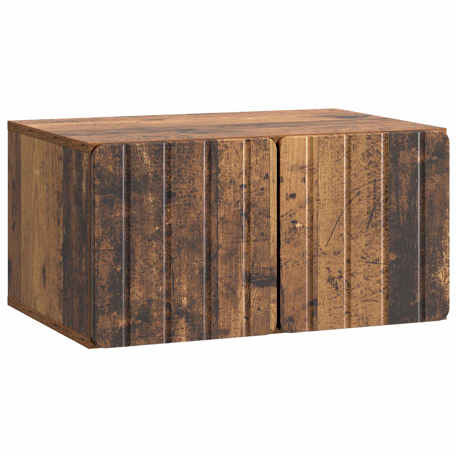 Væghængt TV-skab Gammelt træ 59,5 x 41 x 30 cm Konstrueret træ
