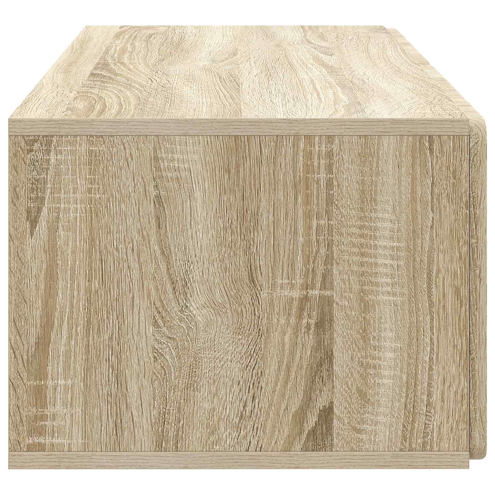 Væghængt TV-skab Sonoma-eg 78,5 x 41 x 30 cm Konstrueret træ
