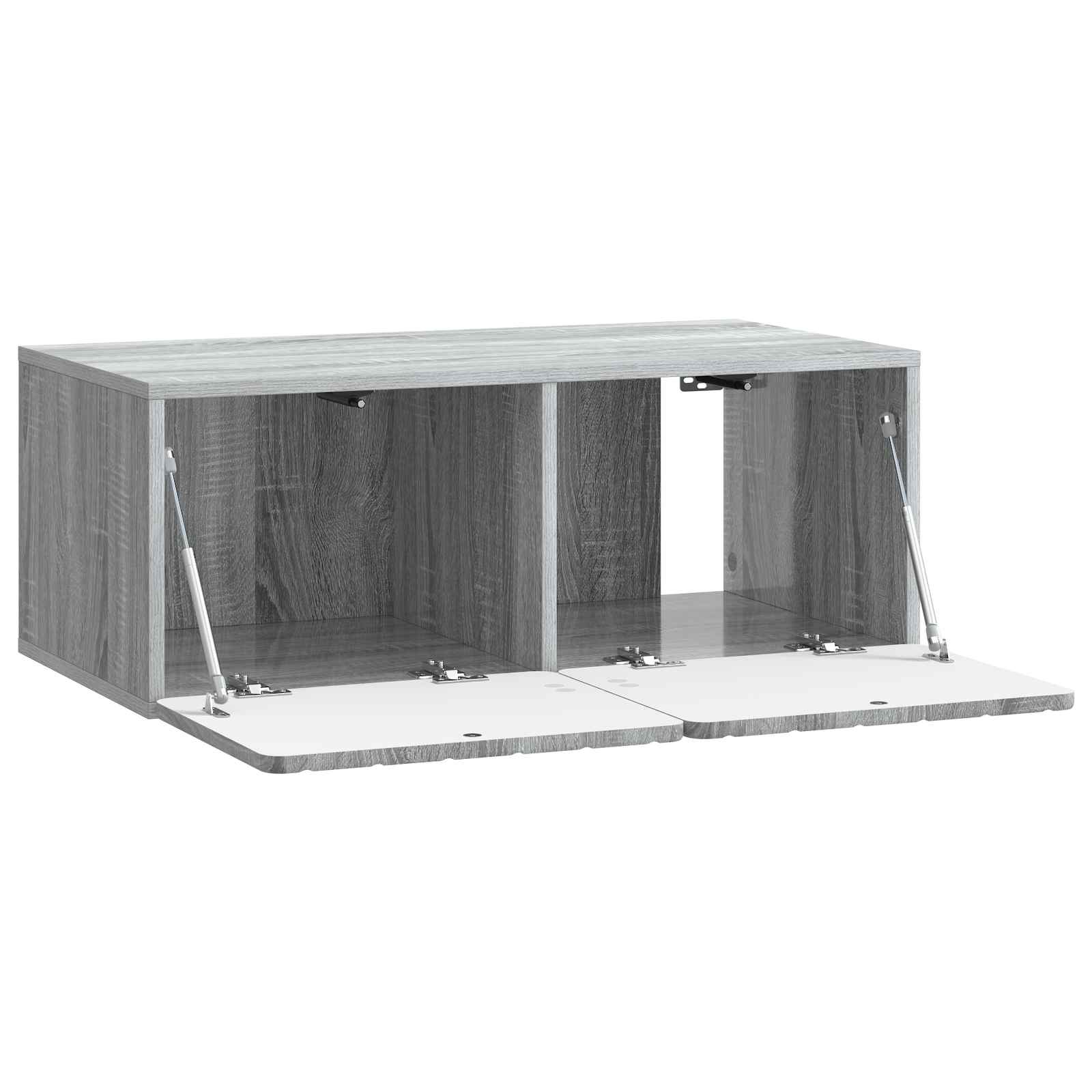 Væghængt TV-skab Vægmonteret Grå sonoma-eg 78,5 x 41 x 30 cm