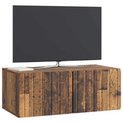 Væghængt TV-skab Gammelt træ 78,5 x 41 x 30 cm Konstrueret træ