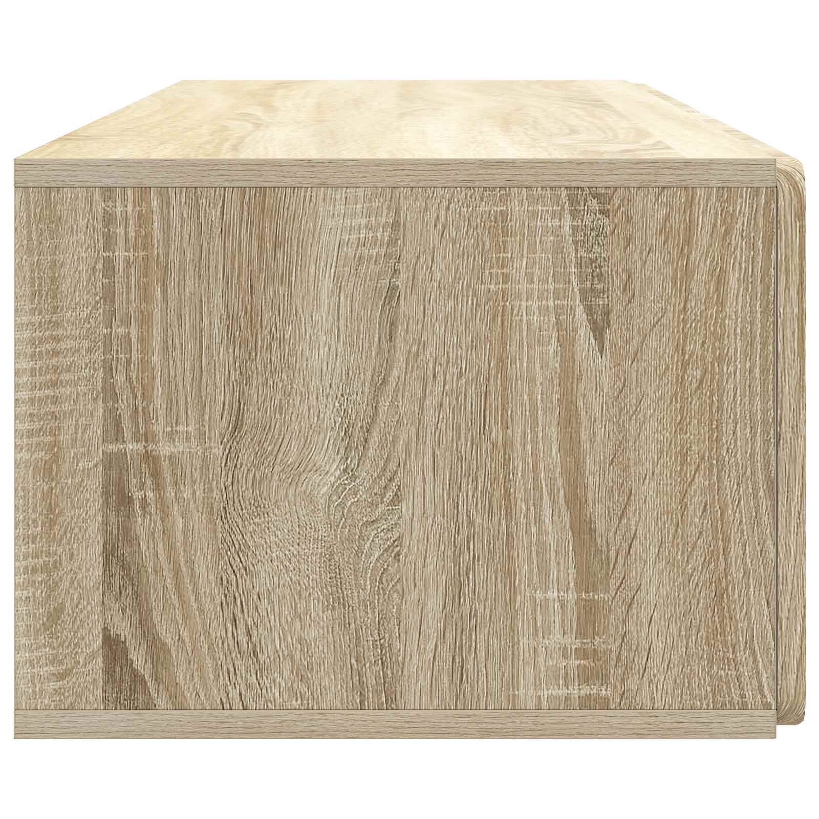 Væghængt TV-skab Sonoma-eg 98 x 41 x 30 cm Konstrueret træ