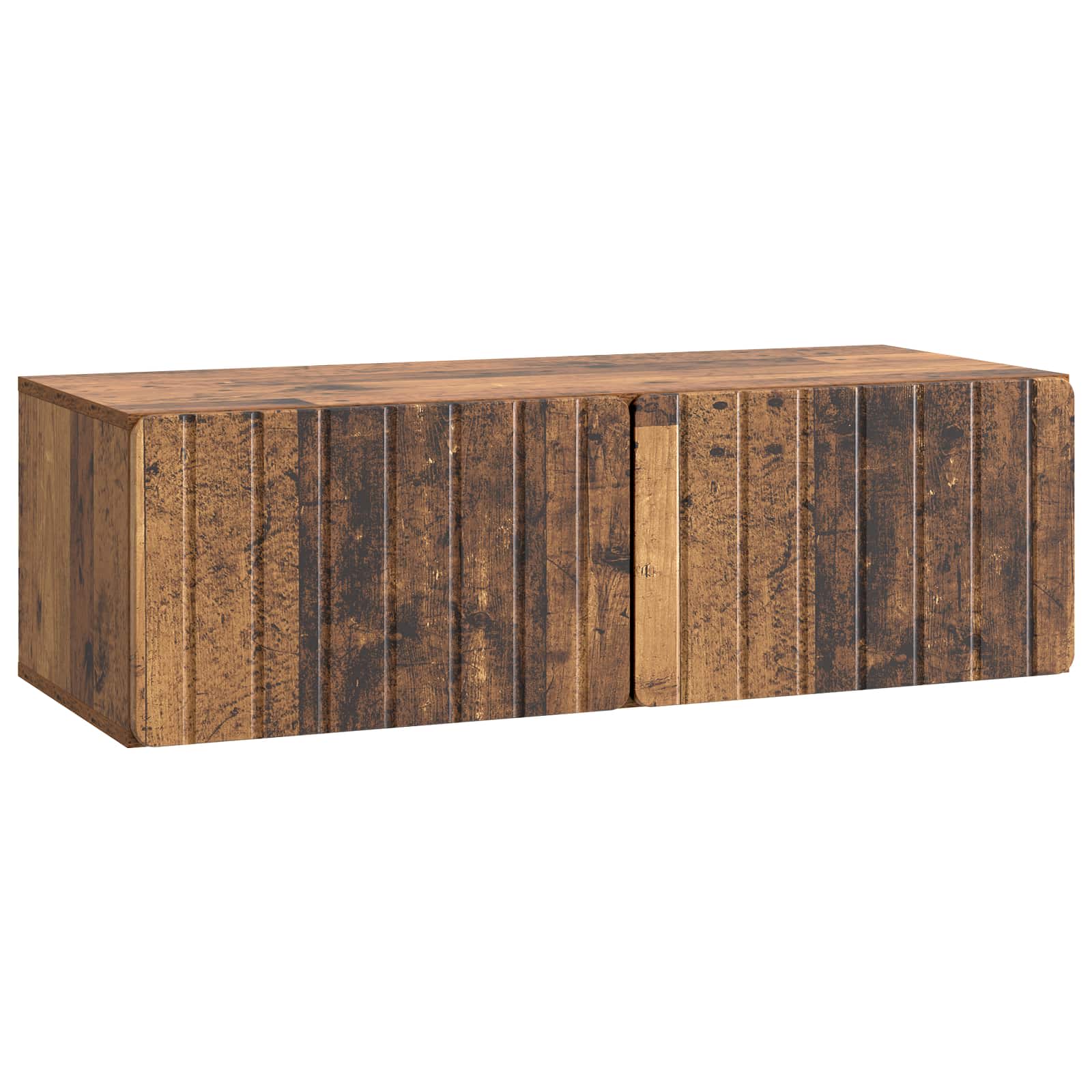 Væghængt TV-skab Gammelt træ 98 x 41 x 30 cm Konstrueret træ