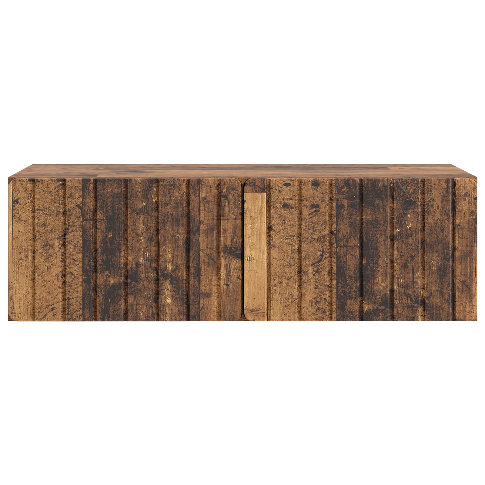 Væghængt TV-skab Gammelt træ 98 x 41 x 30 cm Konstrueret træ