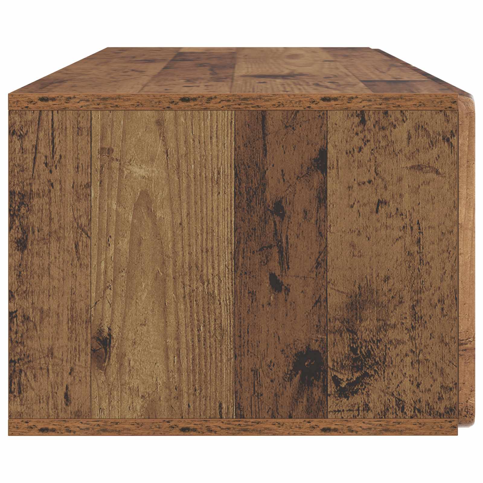 Væghængt TV-skab Gammelt træ 98 x 41 x 30 cm Konstrueret træ