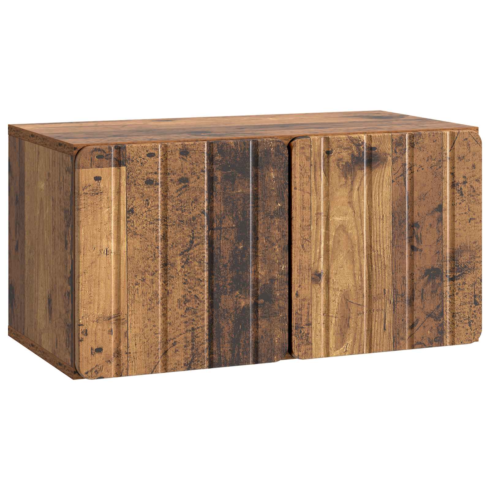 Væghængt TV-skab Gammelt træ 59,5 x 31 x 30 cm Konstrueret træ