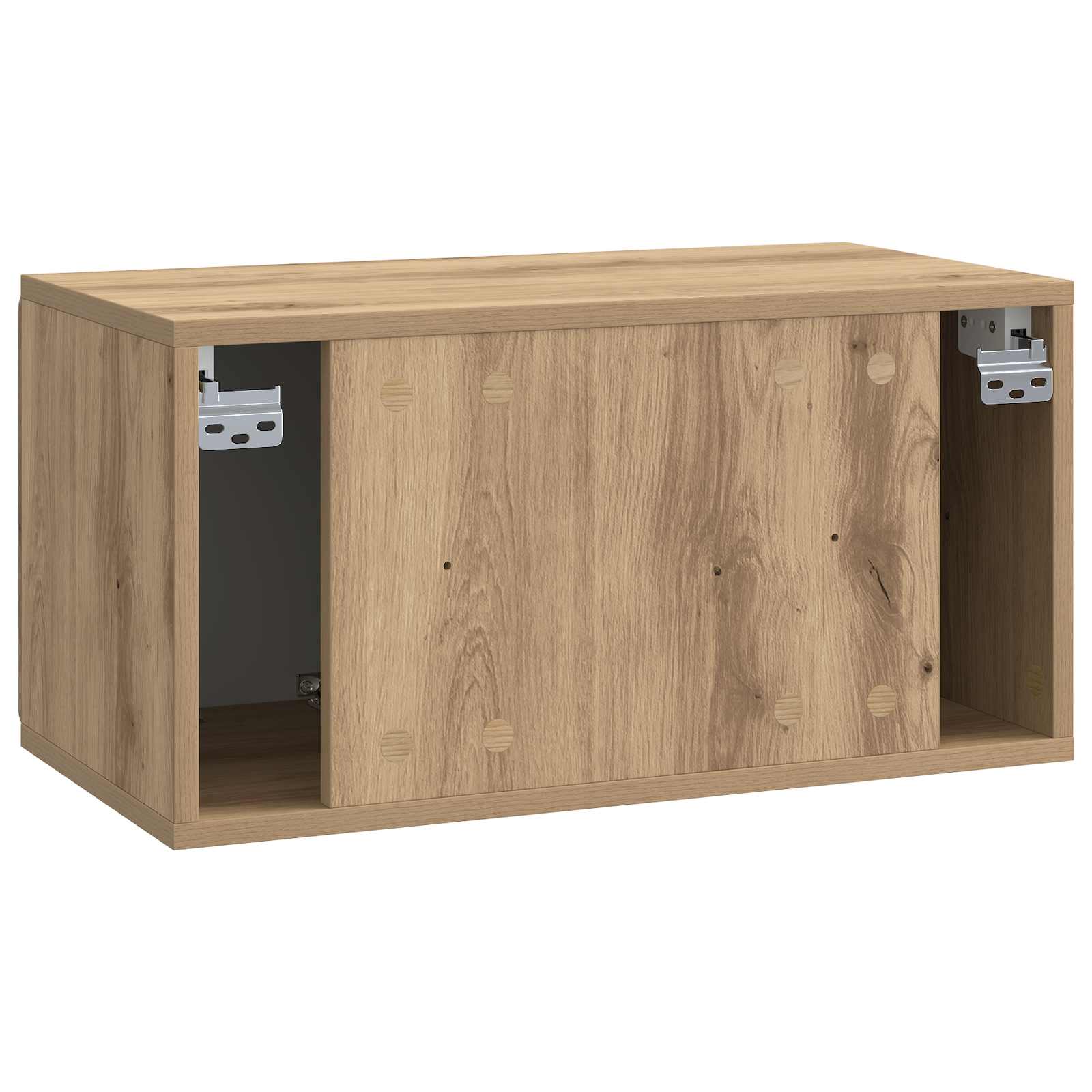 Væghængt TV-skab Artisan-eg 59,5 x 31 x 30 cm Konstrueret træ