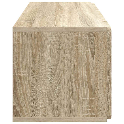 Væghængt TV-skab 78,5 x 31 x 30 cm Sonoma-eg Konstrueret træ