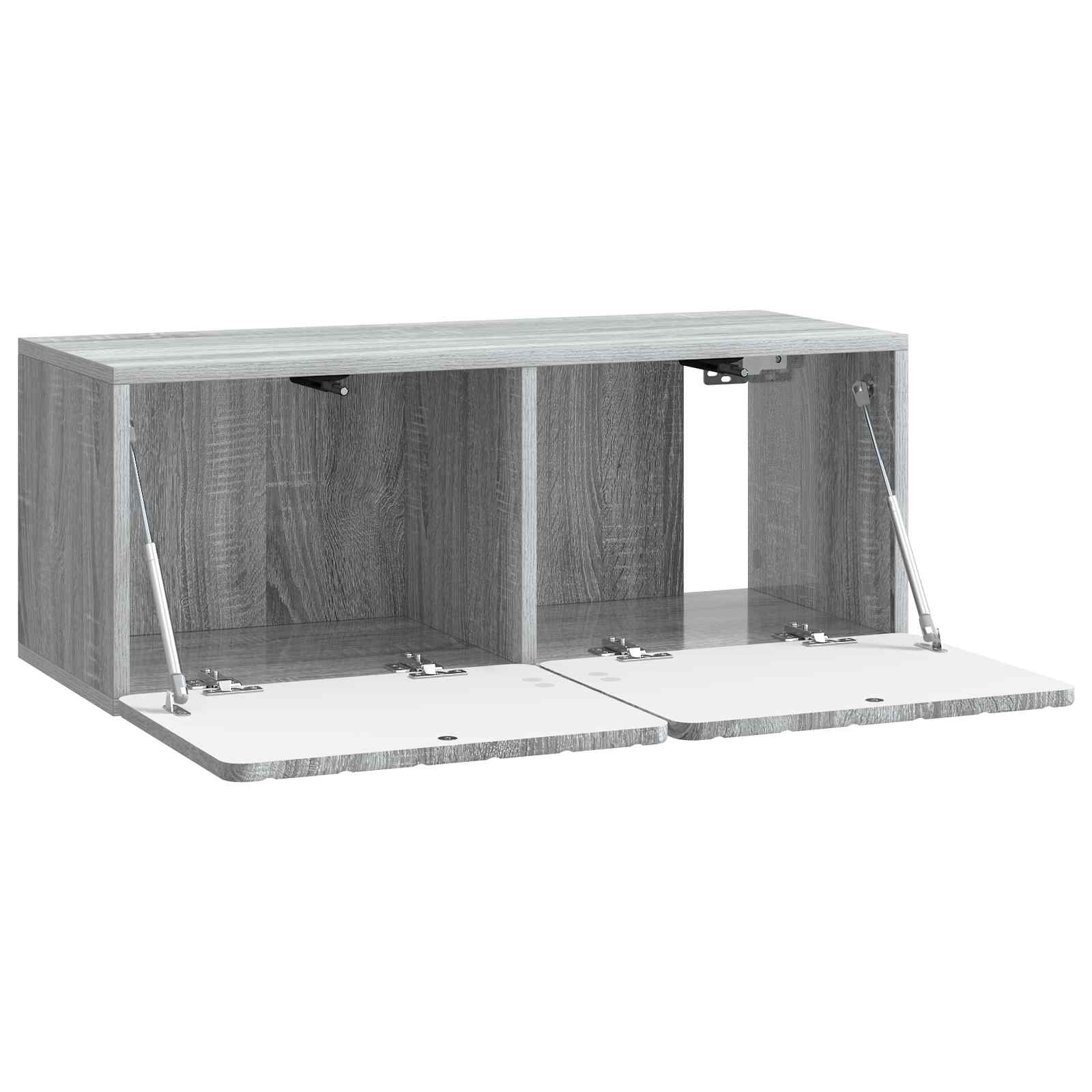 Væghængt TV-skab Vægmonteret Grå sonoma-eg 78,5 x 31 x 30 cm