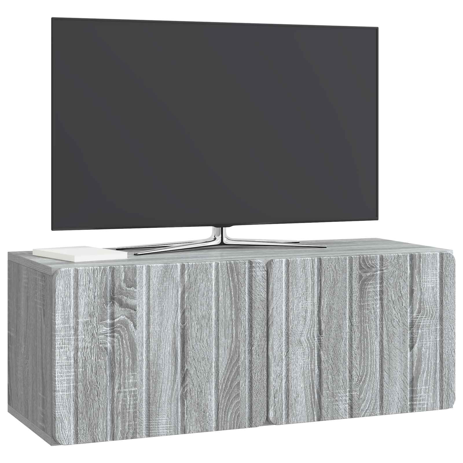 Væghængt TV-skab Vægmonteret Grå sonoma-eg 78,5 x 31 x 30 cm