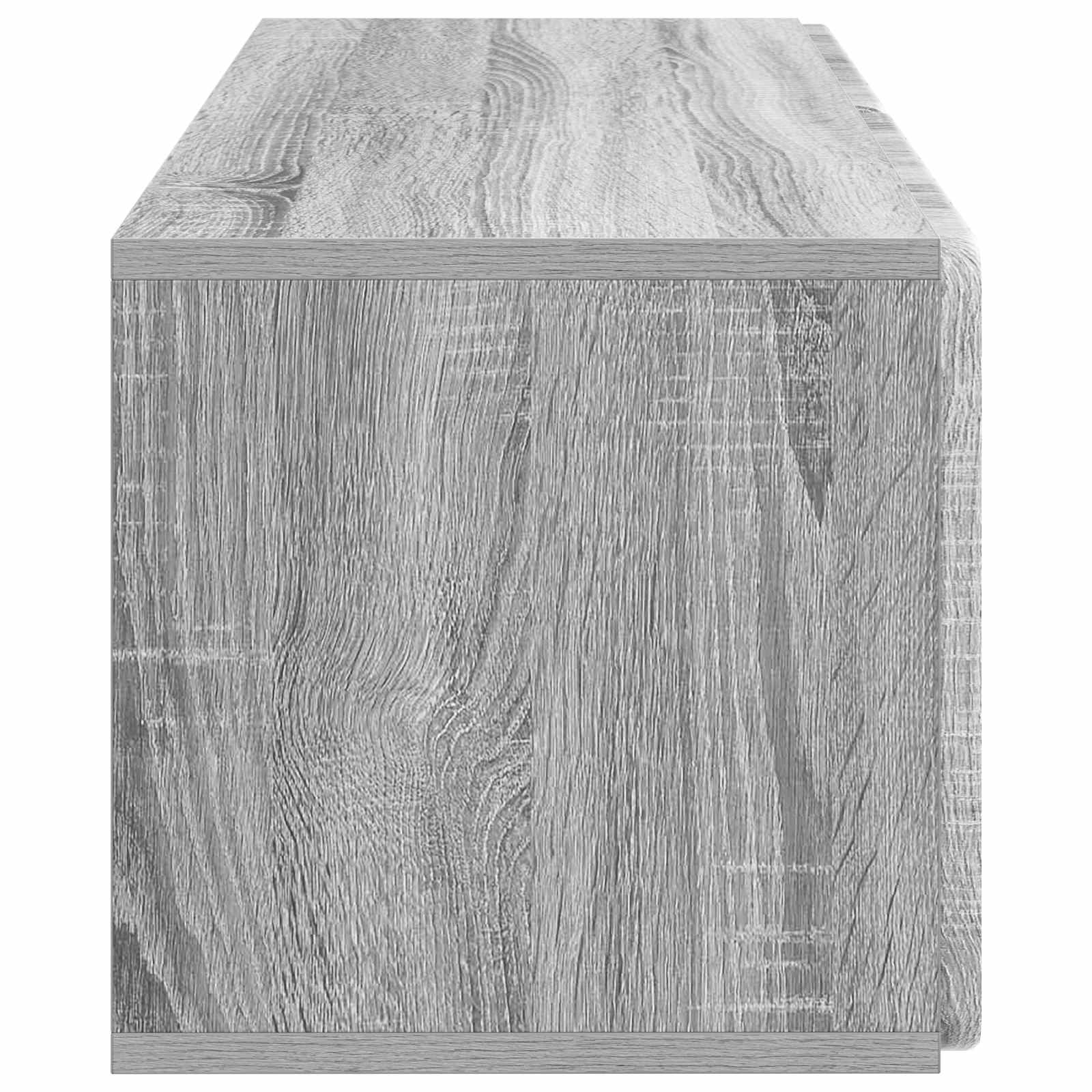 Væghængt TV-skab Vægmonteret Grå sonoma-eg 78,5 x 31 x 30 cm