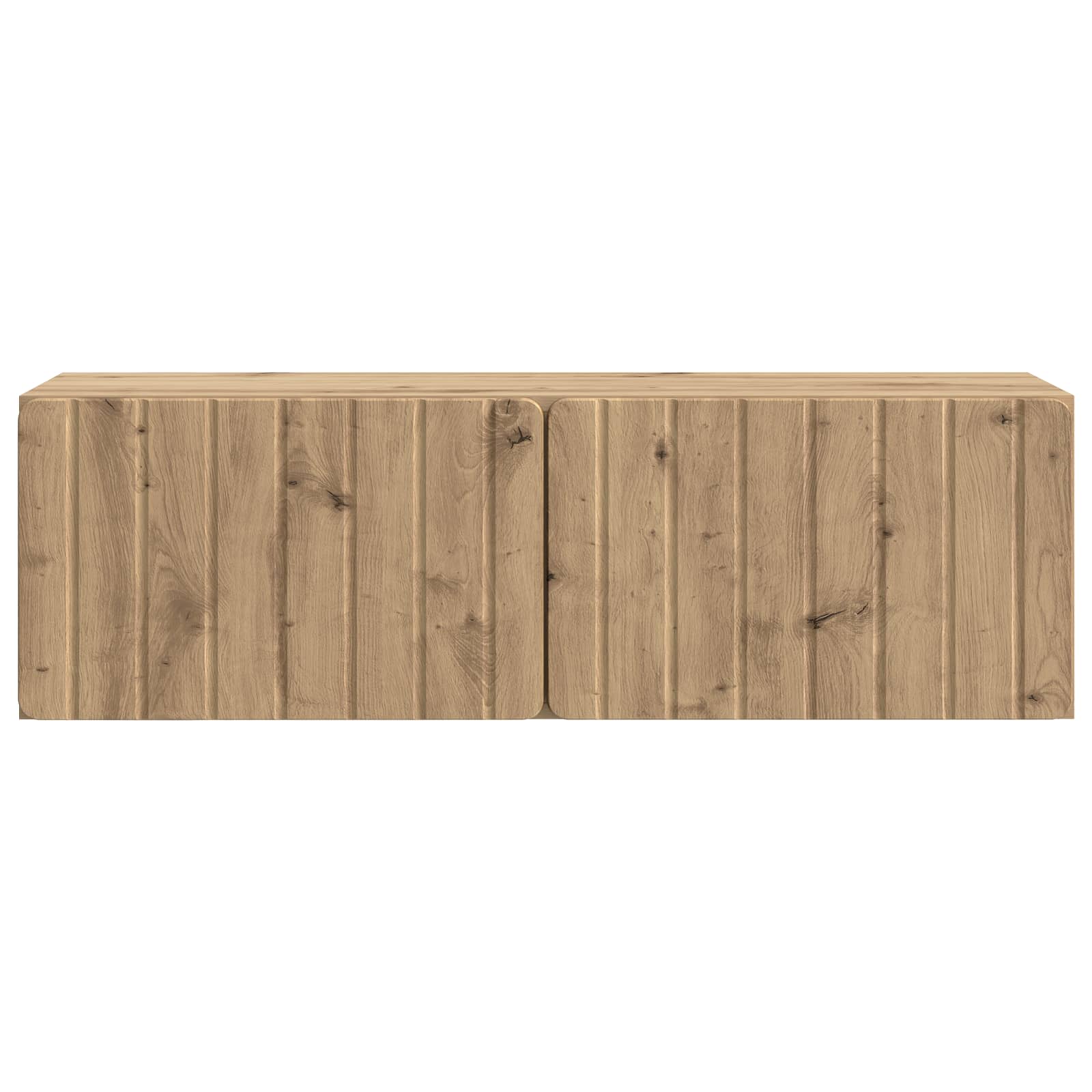 Væghængt TV-skab Artisan-eg 98 x 31 x 30 cm Konstrueret træ