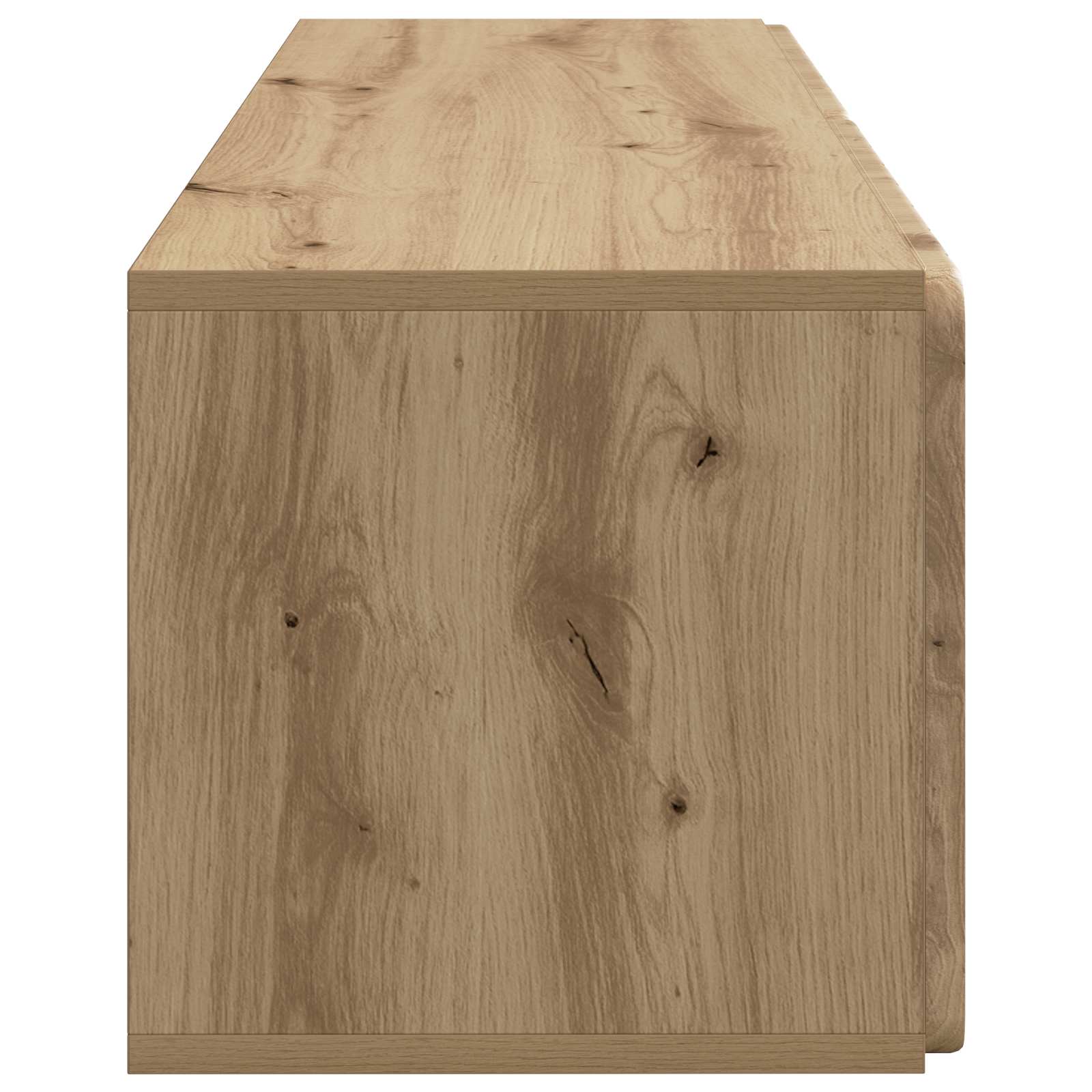 Væghængt TV-skab Artisan-eg 98 x 31 x 30 cm Konstrueret træ