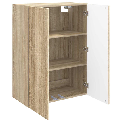 Vægmonteret skab Sonoma-eg 66 x 34,5 x 90 cm Konstrueret træ