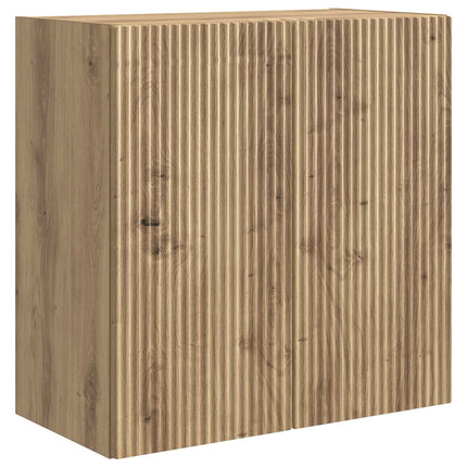 Vægmonteret skab 59 x 31 x 60 cm Konstrueret træ Artisan-eg