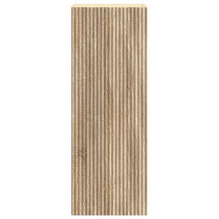 Vægmonteret skab Sonoma-eg 33 x 34,5 x 90 cm Konstrueret træ