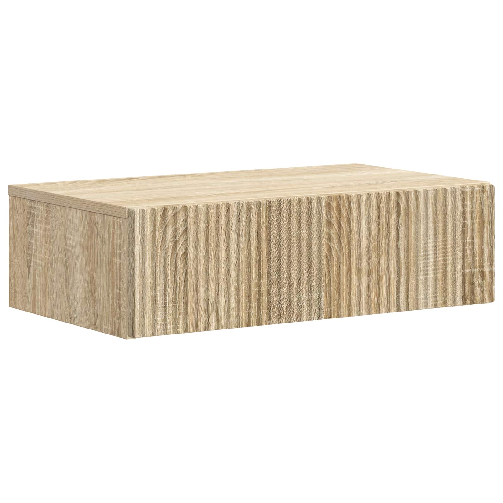 Væghængt Sideskab Sonoma-eg 59 x 34,5 x 17 cm Konstrueret træ