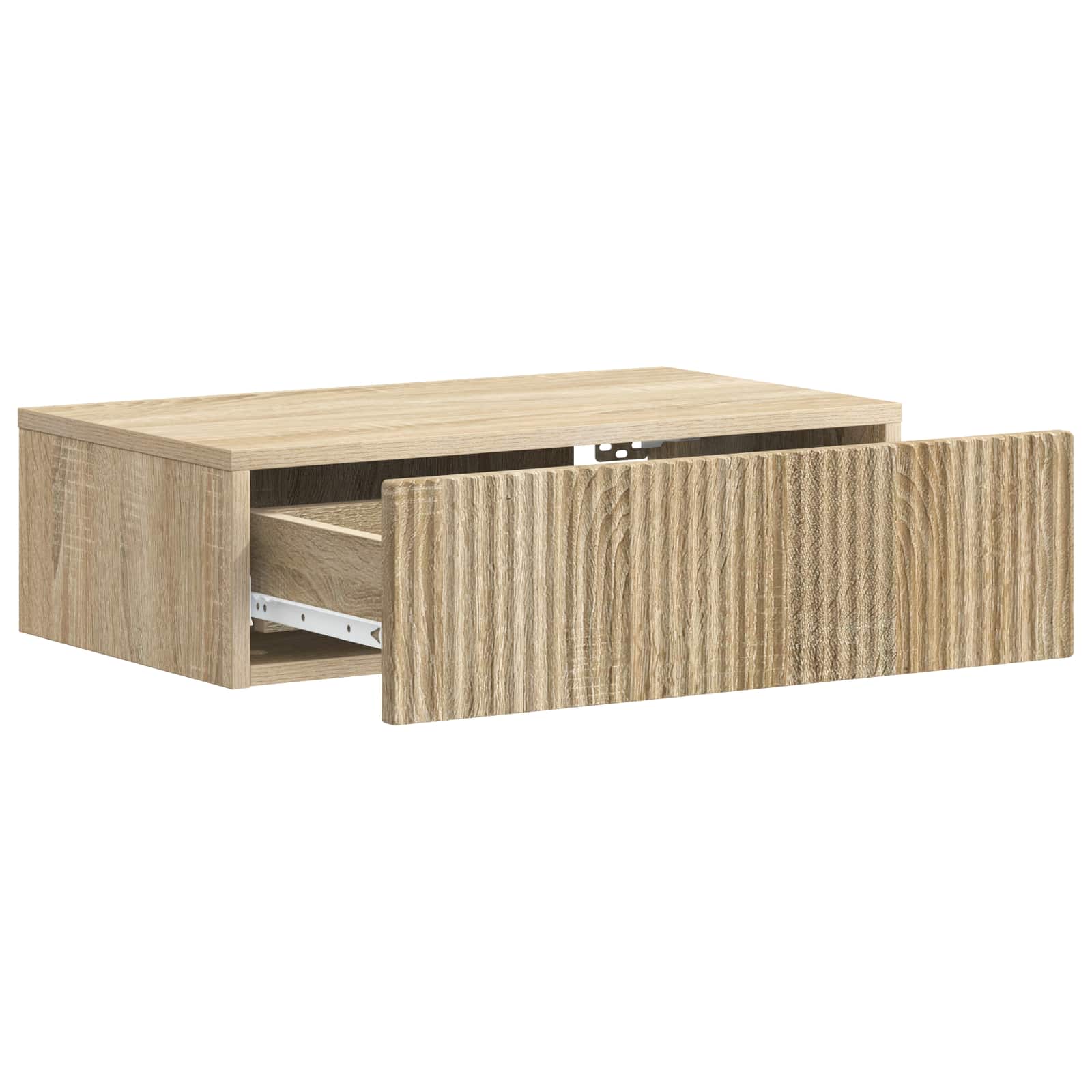 Væghængt Sideskab Sonoma-eg 59 x 34,5 x 17 cm Konstrueret træ